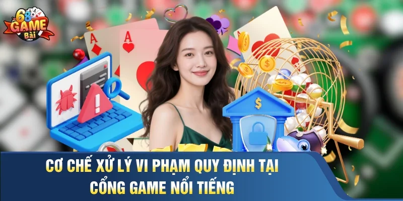 Cơ chế xử lý vi phạm quy định tại cổng game nổi tiếng